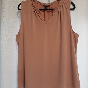 Banana Republic pink tank blouse